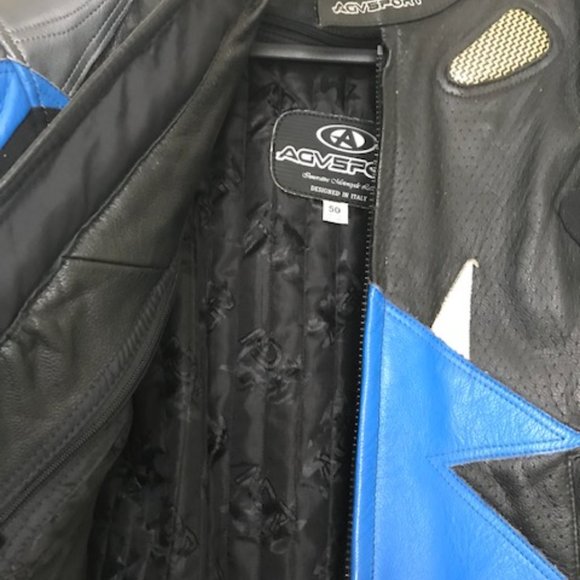 AGV-SPORT Racing Jacket Size 50 EUR 40 American 🧥 - Picture 2 of 6